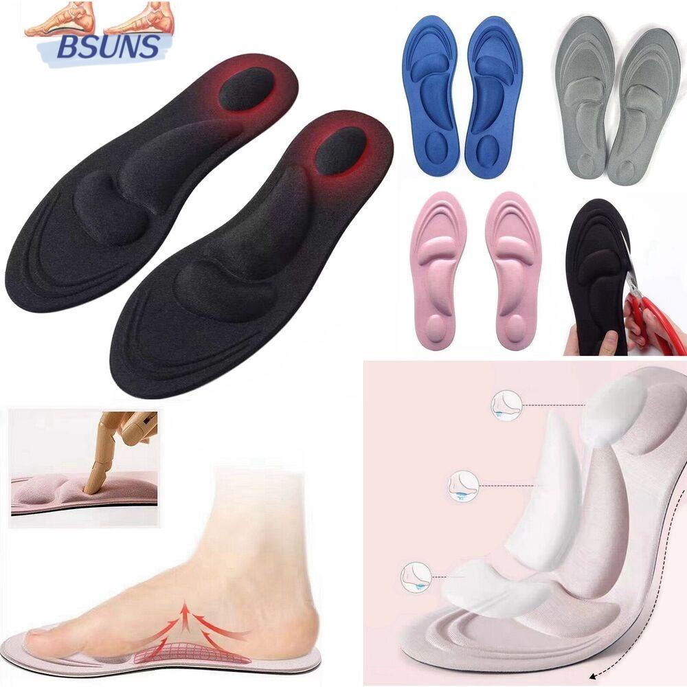 Miếng Lót Giày 4D Co Giãn Thoáng Khí Giảm Đau Tiện Dụng