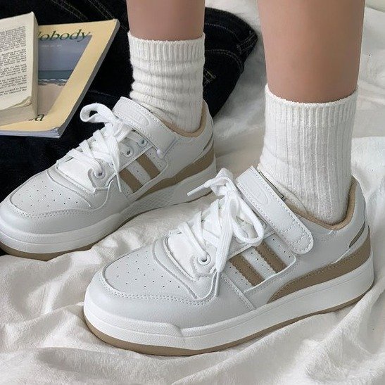 Giày Thể Thao Đế Dày Khóa Dán Thời Trang Dành Cho Nữ