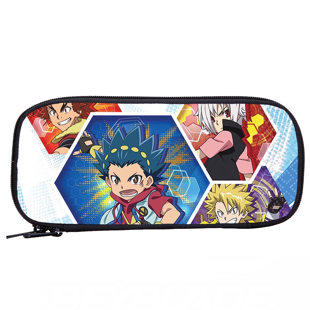 Túi Đựng Bút Họa Tiết Hoạt Hình Beyblade Cho Bé Trai
