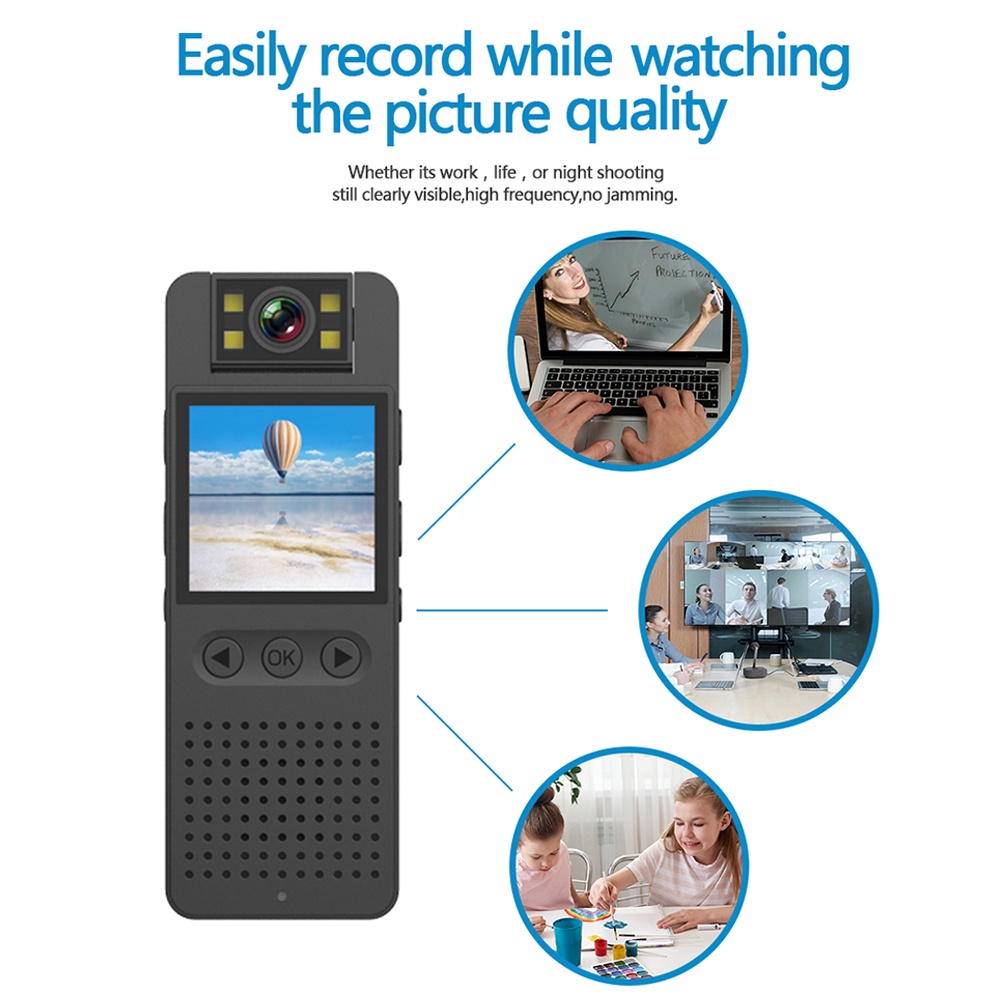 Máy Quay An Ninh dvr 1080p hd Có Nam Châm Gắn Sau Lưng Xe Hơi