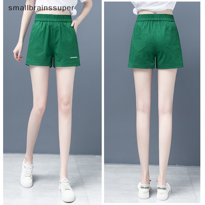 Quần ngắn đi xe đạp Lưng Cao Dáng Rộng In Chữ Thời Trang Mùa Hè Phong Cách Harajuku Cho Nữ Y2k SBS