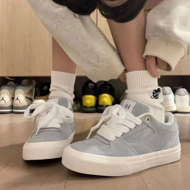 Giày Thể Thao Vải Bạt Thời Trang Nhật Bản Cho Nữ