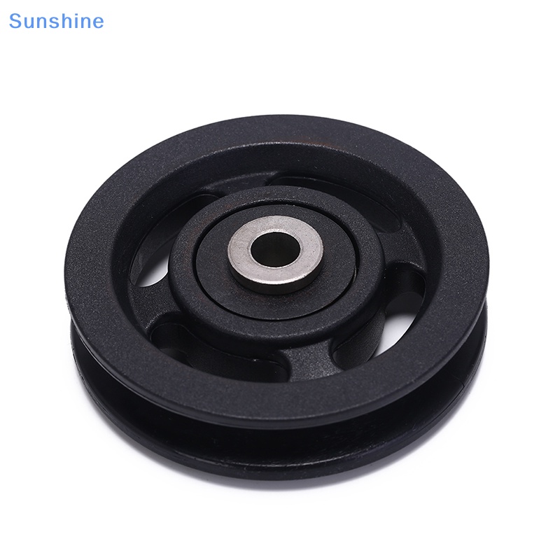 1 Bánh Xe Ròng Rọc Lõi Sắt Màu Đen 90mm Chống Mòn Cho Tập Gym Vn VN VN