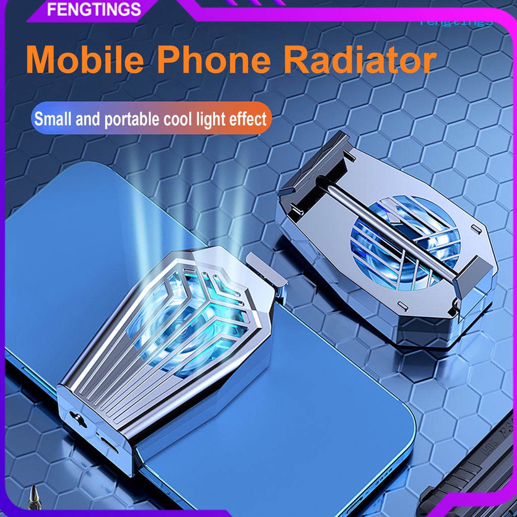 Quạt Tản Nhiệt Turbo Mini Ít Ồn Thông Dụng Cho Điện Thoại Thông Minh