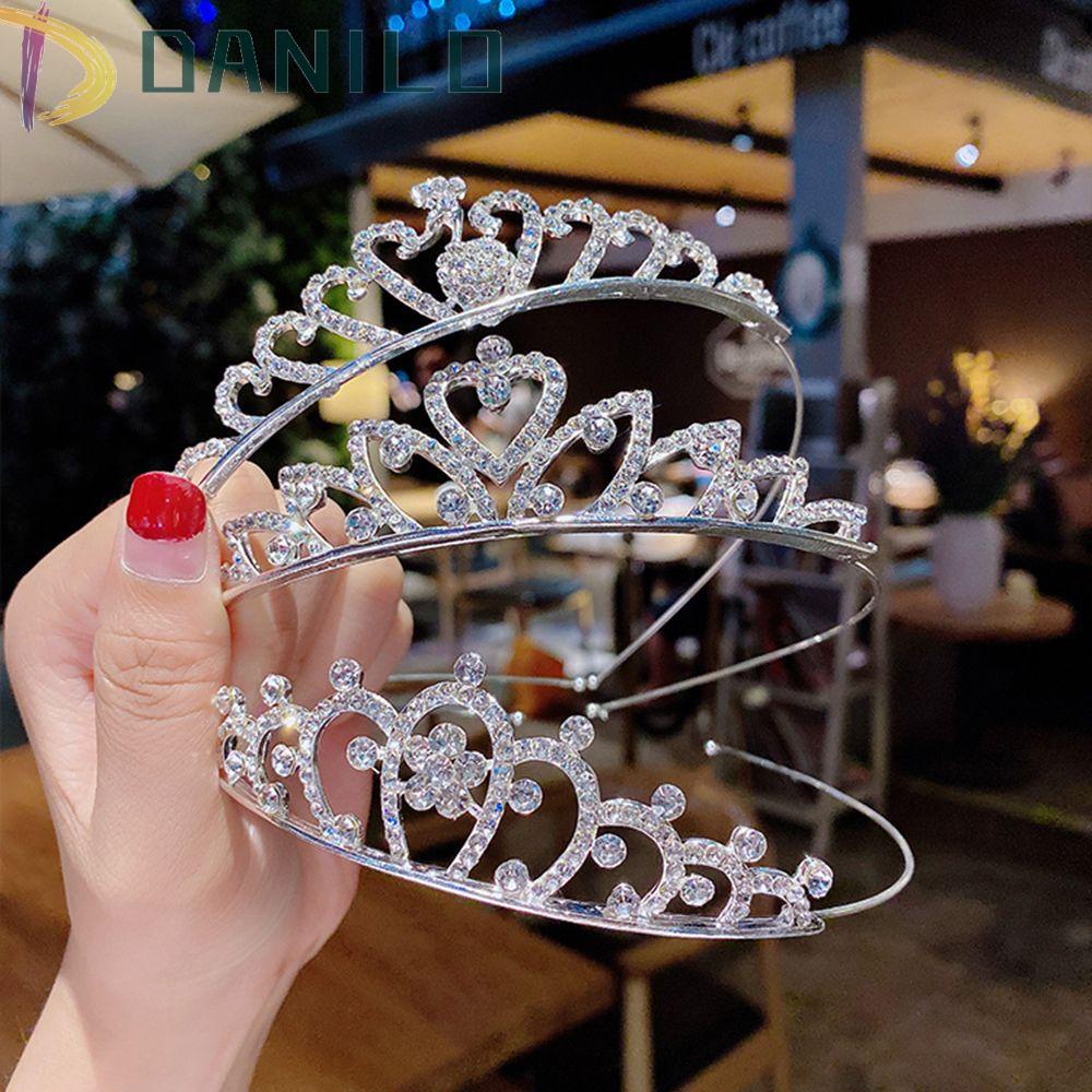 Lược Cài Tóc Hình Vương Miện Trái Tim Phong Cách Hàn Quốc Thời Trang Cho Nữ