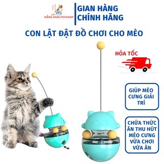 Đồ chơi cho mèo, đồ chơi mèo, đồ chơi lật đật không đổ cho mèo
