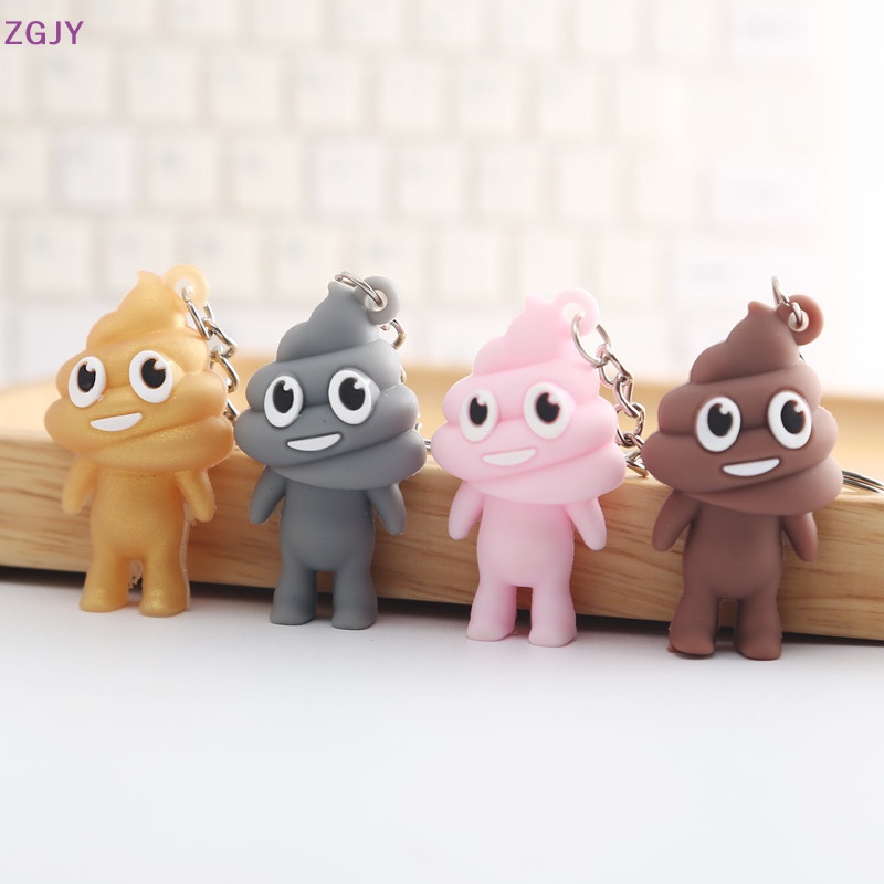 Móc Khóa Hình Poop Sáng Tạo Dễ Thương Mới
