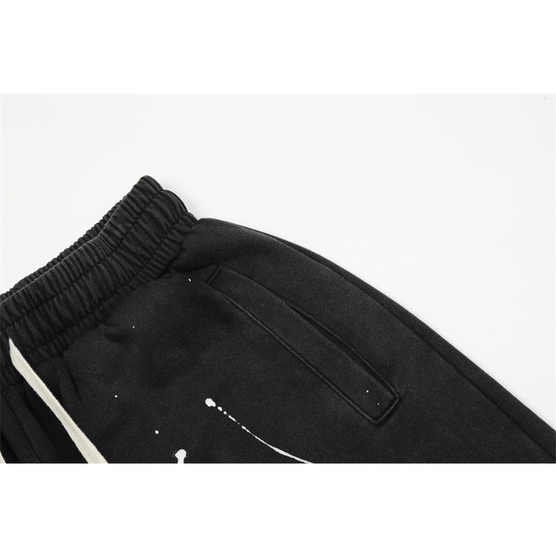 Quần Short Da Nhãn Hiệu Chữ Thập Cổ Điển Chrome hearts