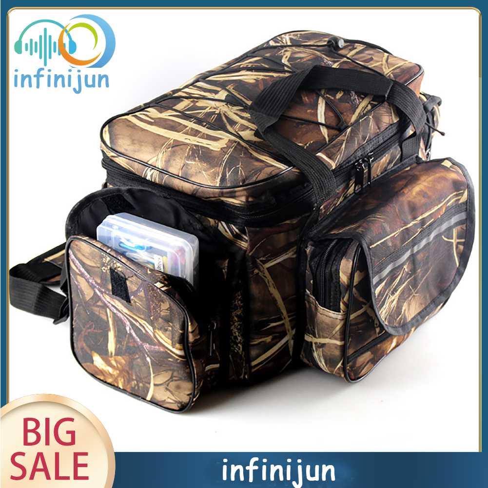 Túi Đựng Dụng Cụ Câu Cá Thể Thao Ngoài Trời Sức Chứa Lớn Siêu Bền