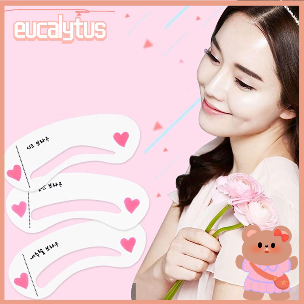 Bộ Khuôn Vẽ Lông Mày 24 Kiểu Chuyên Nghiệp Dễ Sử Dụng