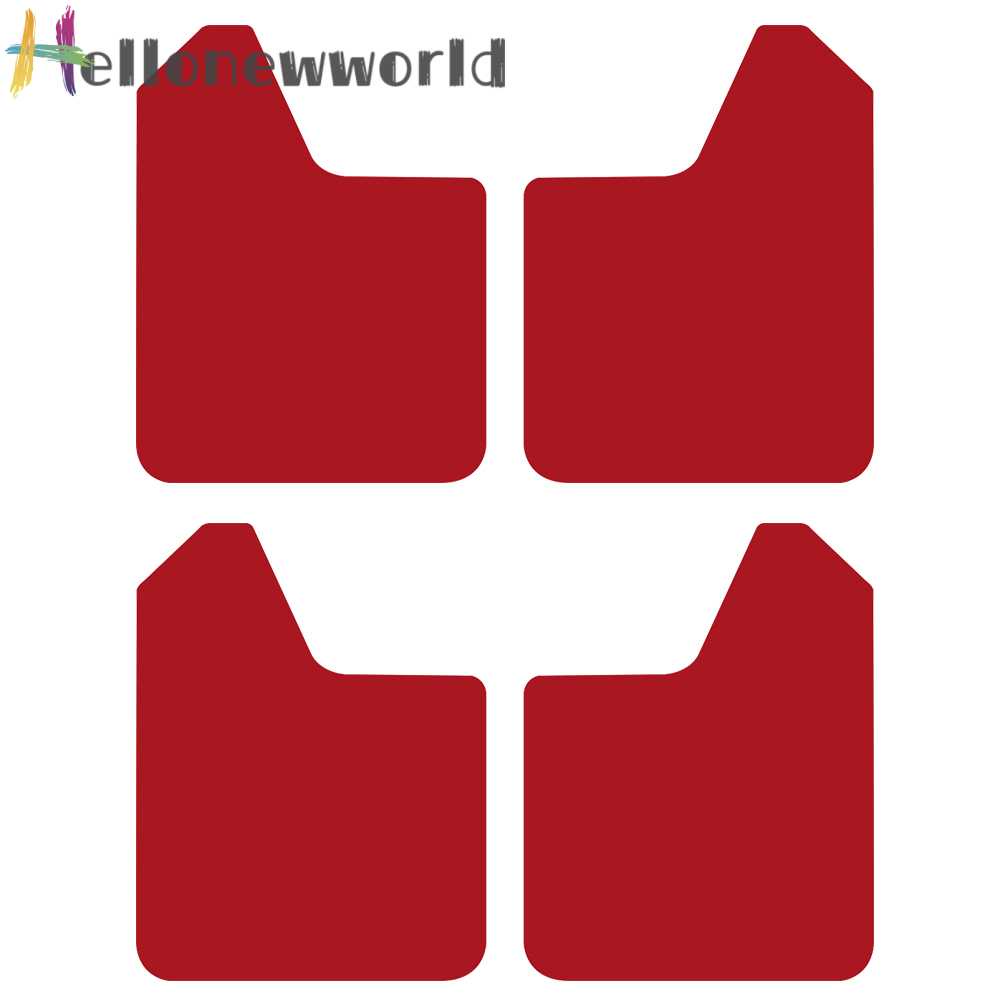 FENDER Set 4 Tấm Chắn Bùn Chuyên Dụng Cho Xe Hơi