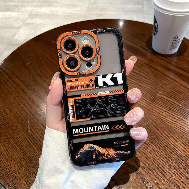 Ốp Điện Thoại Silicon Mềm Chống Sốc Hình Vé Máy Bay Cho iphone 14 12 13 11 Pro MAX 14promax 12promax 12pro 13pro XS MAX XR X