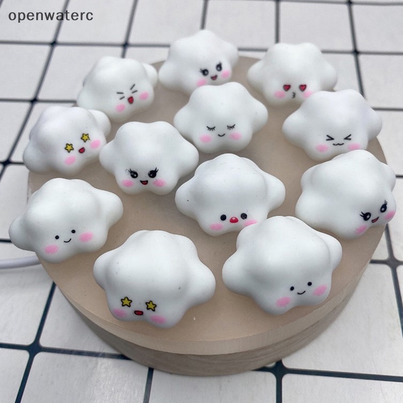 Openwaterc Set 3 Mô Hình Makaron Đám Mây Dạ Quang Trang Trí Điện Thoại diy vn