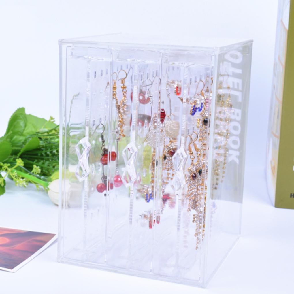 Giá Đỡ Trưng Bày Bông Tai / Trang Sức Chống Bụi Sức Chứa Lớn 3 Ngăn Kéo