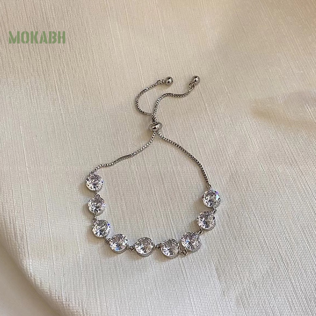 Vòng Đeo Tay Đính Đá Zircon Thời Trang Dành Cho Nữ