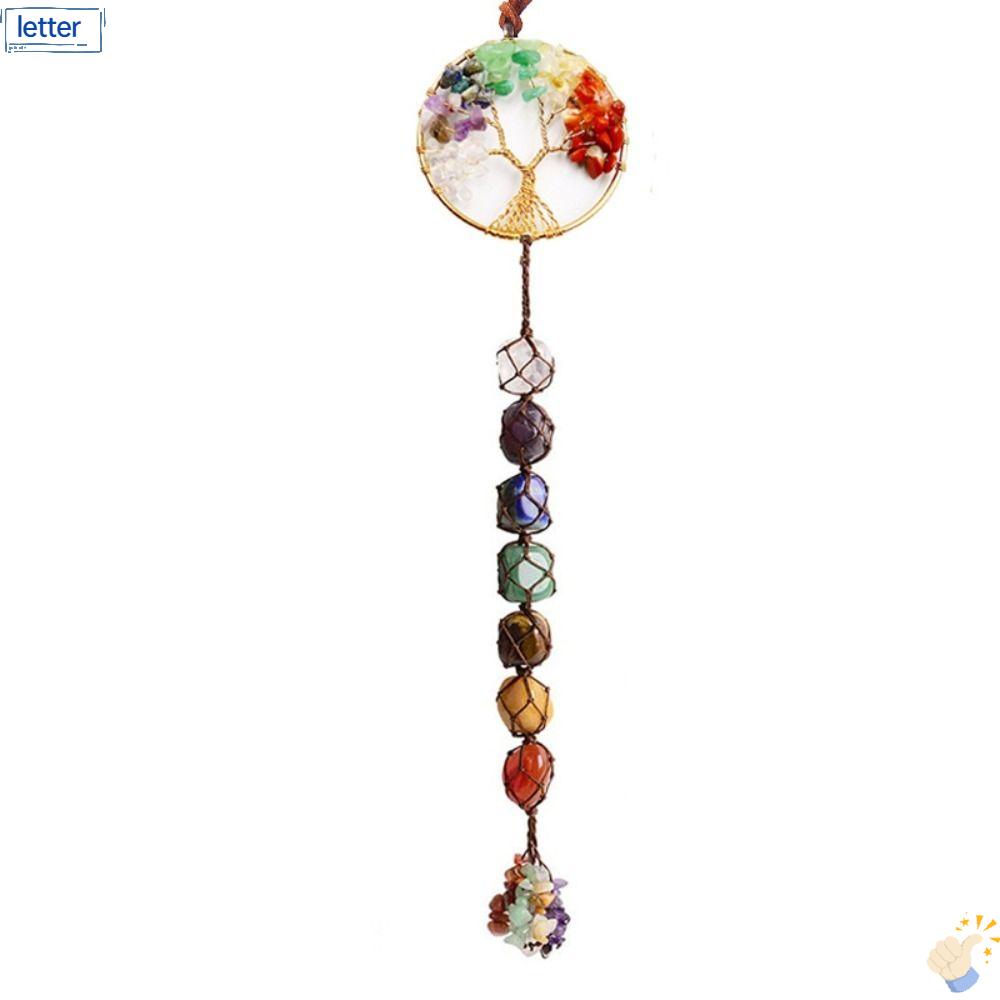 1 Mặt Dây Chuyền Thiền Dệt Tay Trang Trí Nhà Cửa