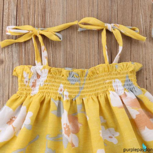 Bộ Trang Phục 3 Món Họa Tiết Hoa Xinh Xắn Cho Bé Gái