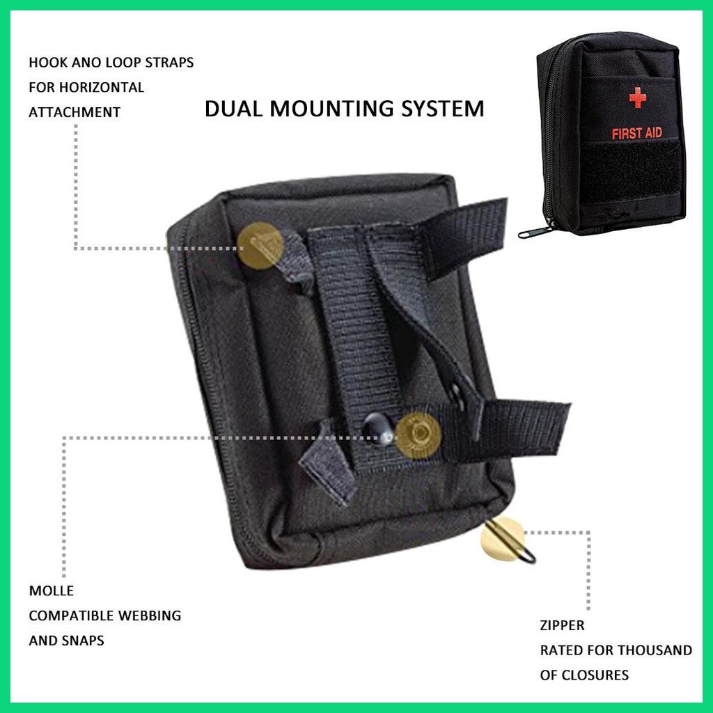 Túi Đựng Dụng Cụ Sinh Tồn Nhanh Chóng Tiện Dụng Mang Theo Du Lịch Cắm Trại