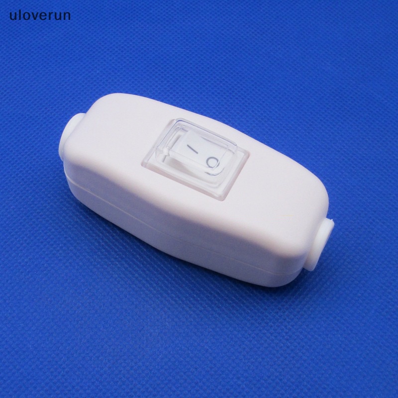 Uloverun Công Tắc Bật / Tắt Đèn Có Dây Cáp Chống Nước 10A Cho Đèn Bàn / Đèn Ngủ