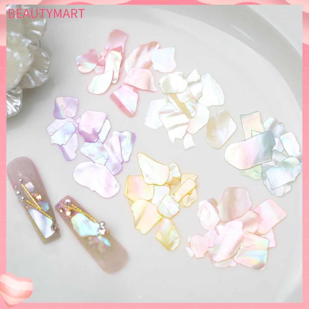 1 Hộp Vỏ Sò Lấp Lánh Trang Trí Móng Tay Nghệ Thuật