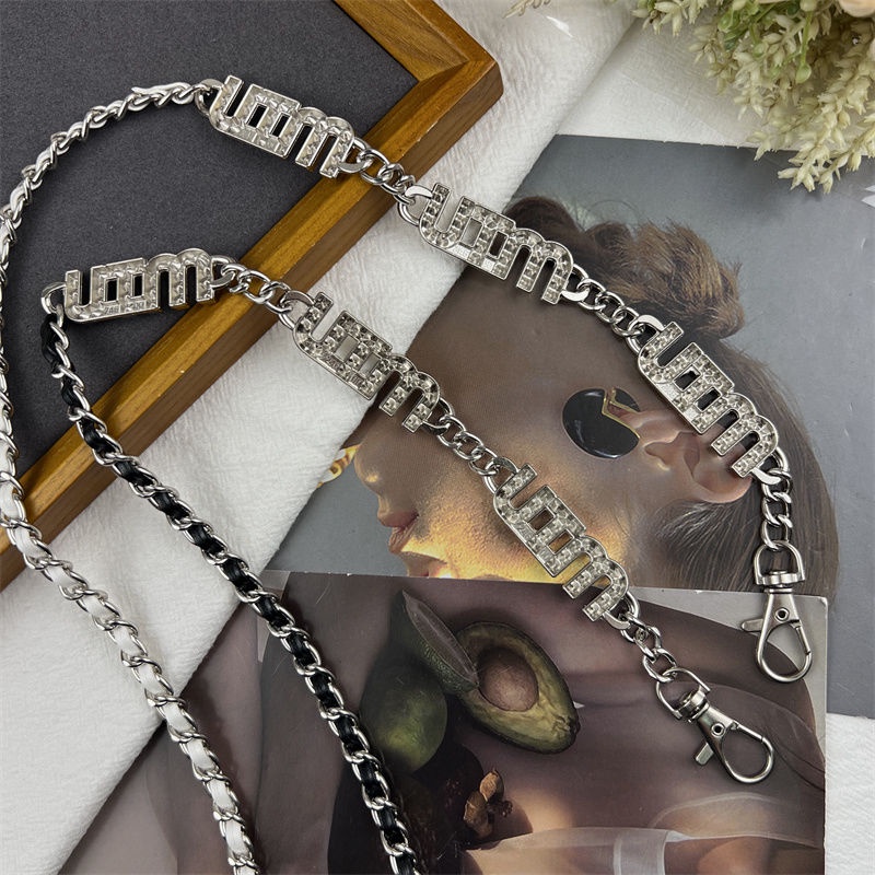 Dây Xích Kim Loại Đeo Thắt Lưng Quần Ống Rộng Thời Trang Cao Cấp