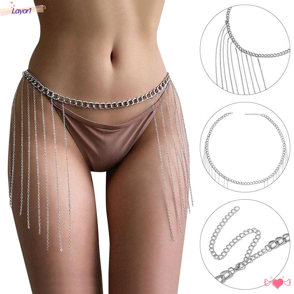 Layor1 Dây Xích Đeo Hông Quyến Rũ Dành Cho Khiêu Vũ Tiệc Tùng