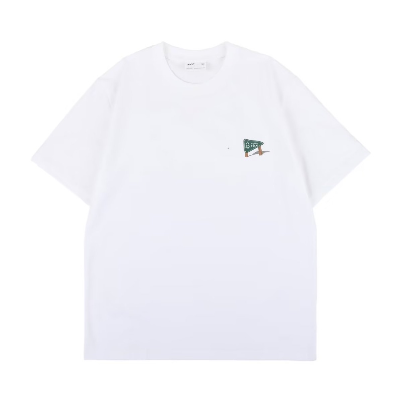 Áo Thun Tay Ngắn Dáng Rộng Chất Liệu Cotton Lụa Lạnh Thời Trang Mùa Hè Cho Nam 240g