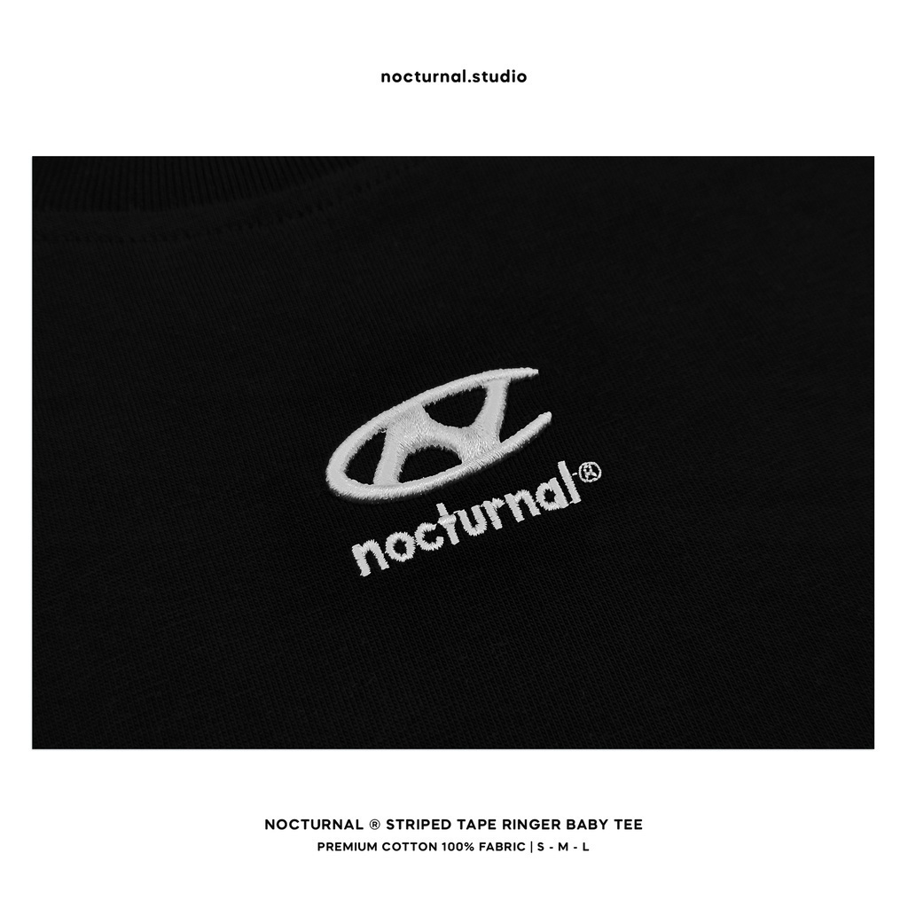 Áo Baby Tee NOCTURNAL Ringer Tee Cotton 100% Nam Nữ Unisex Local Brand- ANO2023 | BigBuy360 - bigbuy360.vn