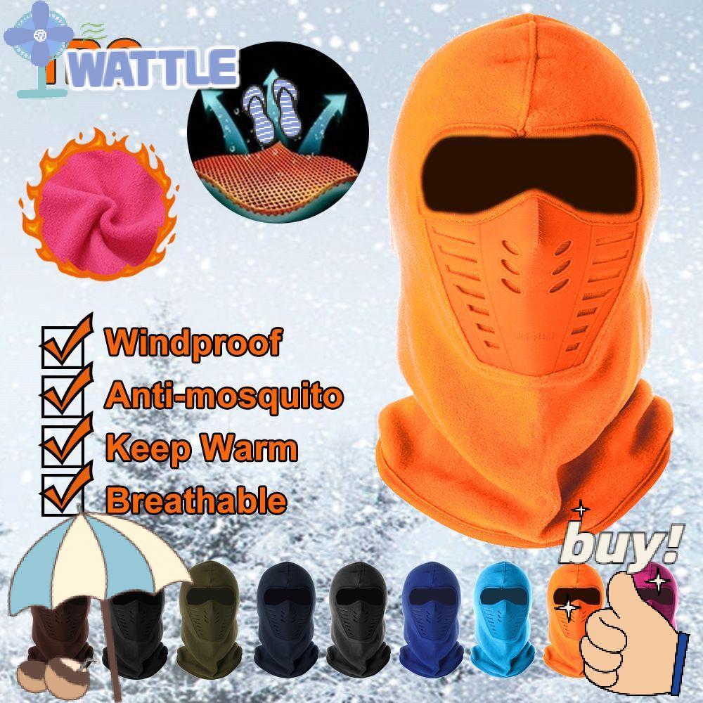 Mũ Balaclava Lót Lông Cừu Giữ Ấm Mùa Đông Chống Gió Cho Nam Nữ