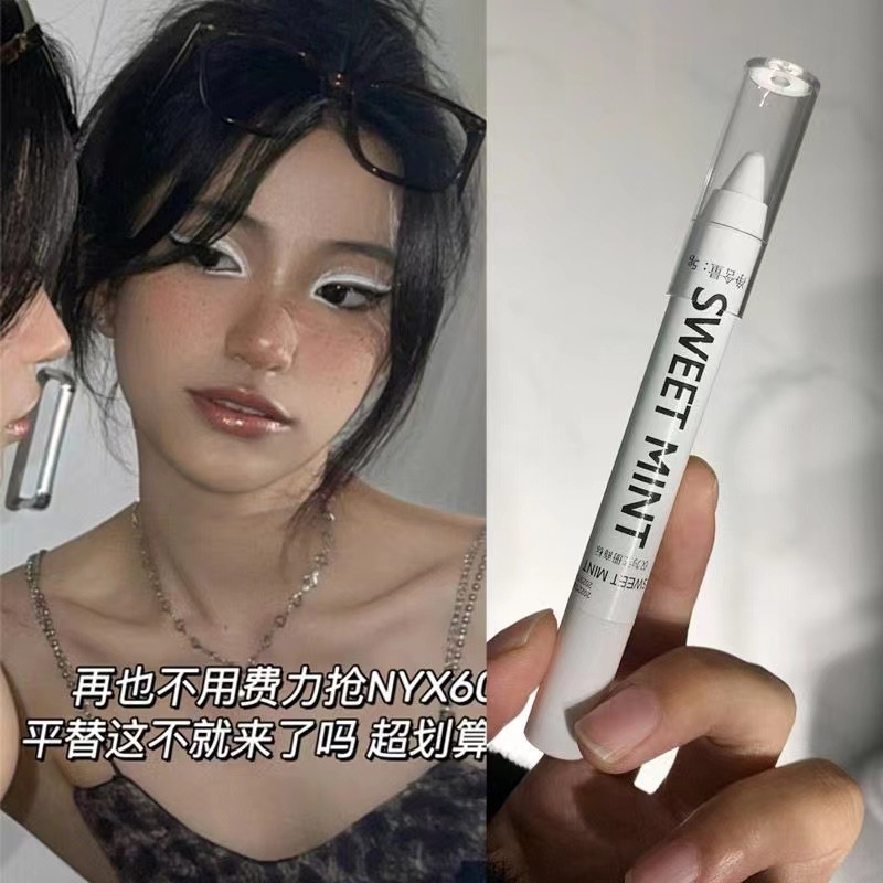 Bút Bắt Sáng Tơ Tằm Ngọc Trai Không Thấm Nước Làm Sáng Da