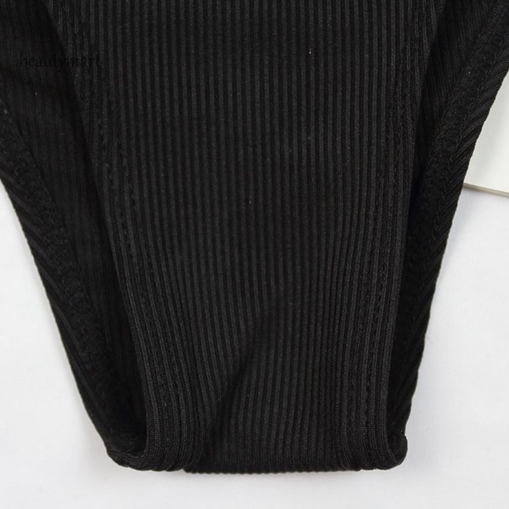 Bộ Bikini 2 Mảnh Có Đệm Ngực Và Quần Lưng Cao Màu Sắc Có Thể Điều Chỉnh Cho Nữ