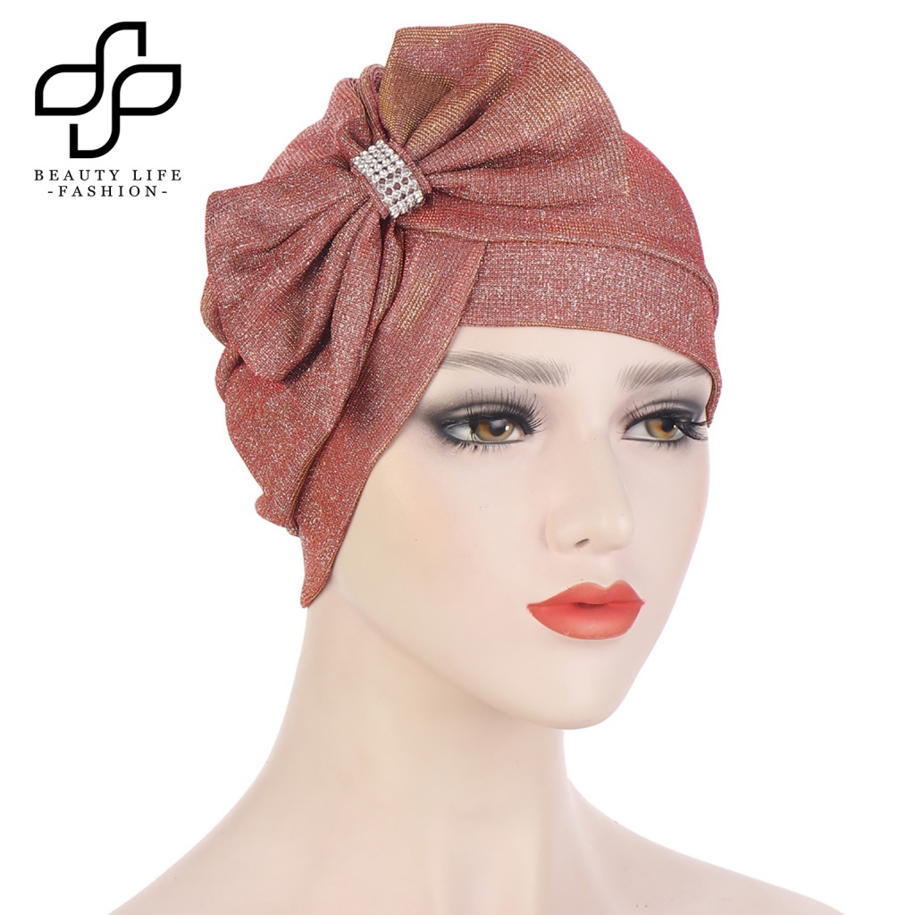 Mũ Trùm Đầu Polyester Co Giãn Nhiều Màu Sắc Cho Nữ