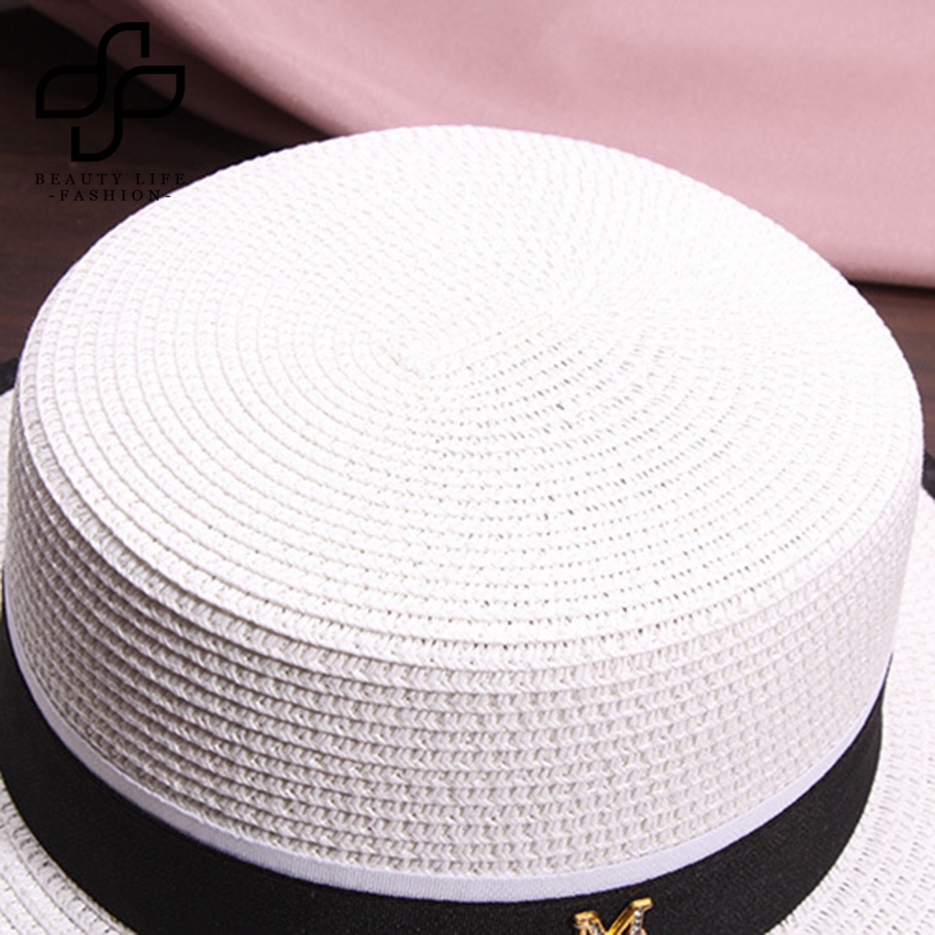 Nón Rộng Vành Chống Tia UV Thời Trang Đi Biển Mùa Hè Cho Nữ