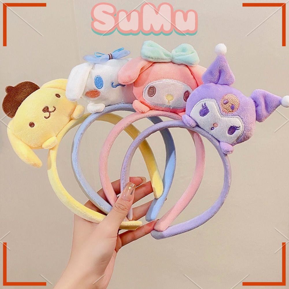 Băng Đô Mềm Co Giãn Họa Tiết Xinh Xắn Dùng Để Trang Điểm / Tập Yoga