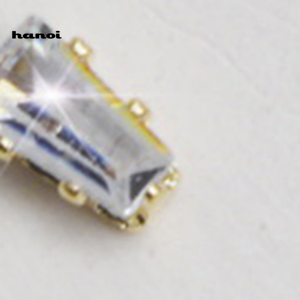 Set 10 Phụ Kiện Trang Trí Móng Tay Chống Trầy Chống Rơi Dễ Dán