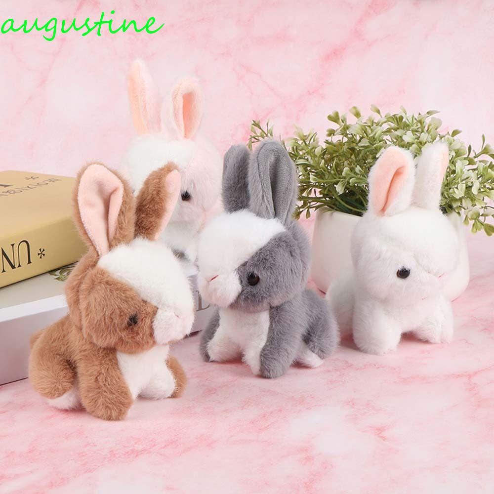 Móc Khóa Hình Thỏ Bông Tai Dài Dễ Thương