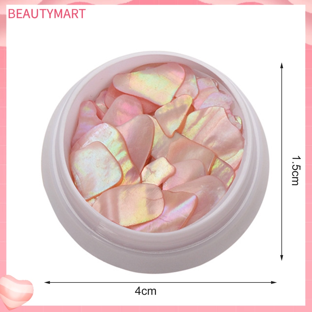 1 Hộp Vỏ Sò Siêu Mỏng Màu Kẹo Trang Trí Móng Tay Không Phai Cho Nữ