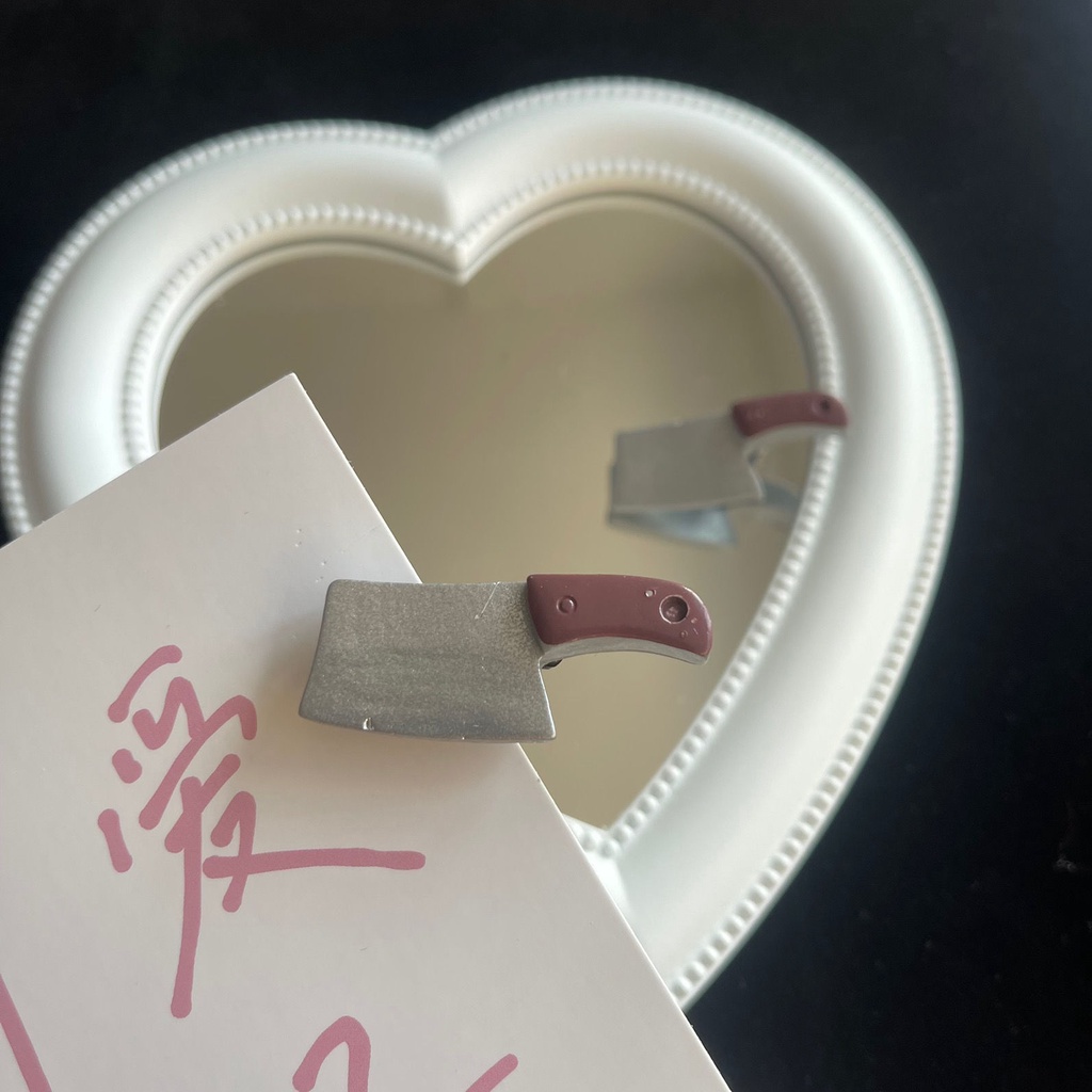 Kẹp Tóc Hình Cây Kéo / Dao Cắt Mini Dễ Thương Cho Bé