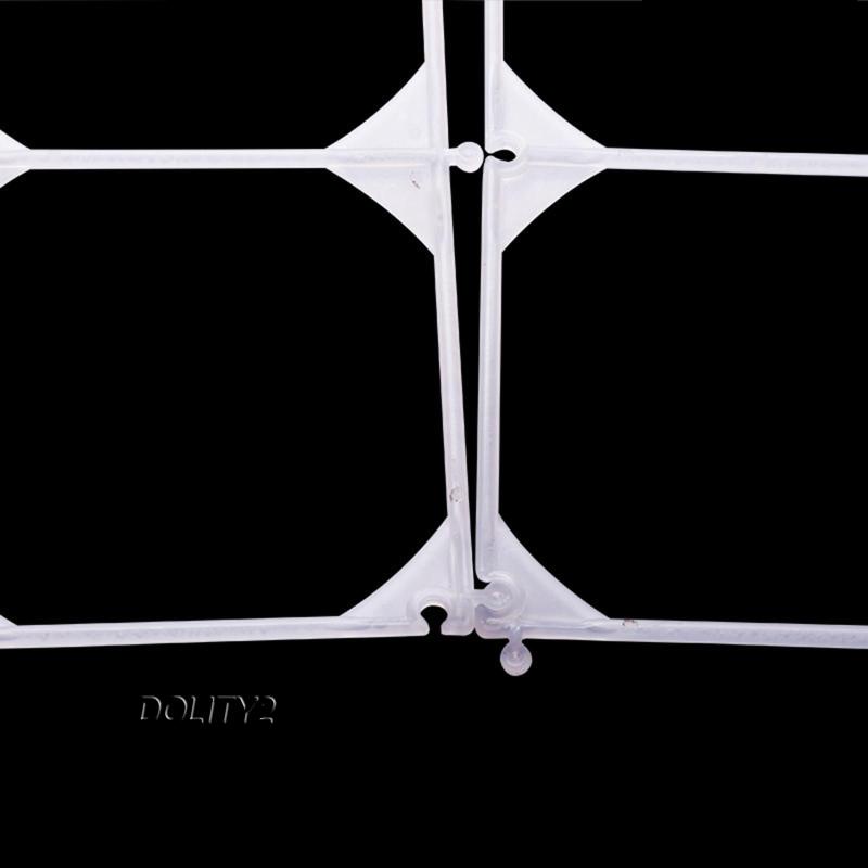 [Dolity2] Khung Bong Bóng Treo Tường Dạng Lưới 4 Ngăn Trang Trí Tiệc Hóa Trang Lễ Hội