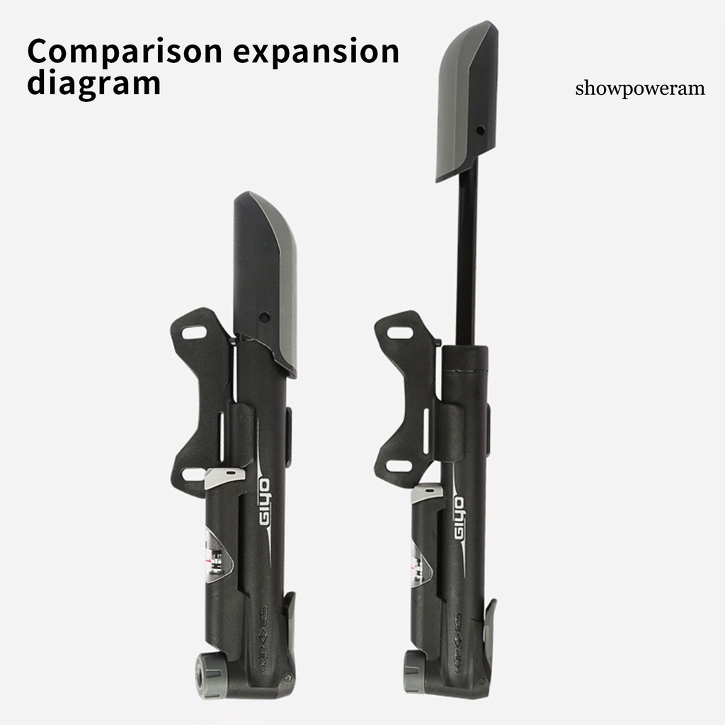 Bộ Bơm Hơi Mini SP-1 Bằng Nhựa Tiết Kiệm Sức Lao Động Cho Xe Đạp