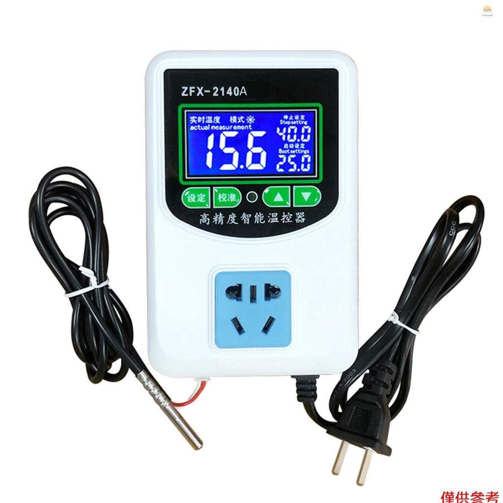 Bộ Điều Khiển Nhiệt Độ Kỹ Thuật Số Chính Xác Cao HGV Zf-2140A NTC Cảm Biến Nhiệt Độ Cho Tủ Lạnh