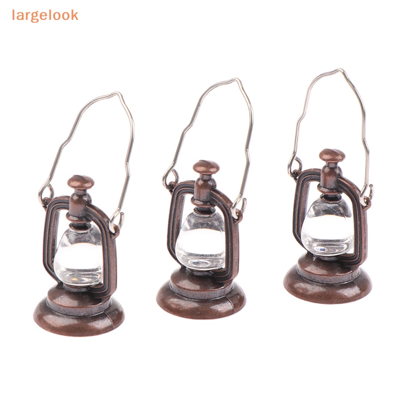 Mô Hình Đèn Dầu Mini Tỉ Lệ 1: 12 Dùng Trang Trí Nhà Búp Bê