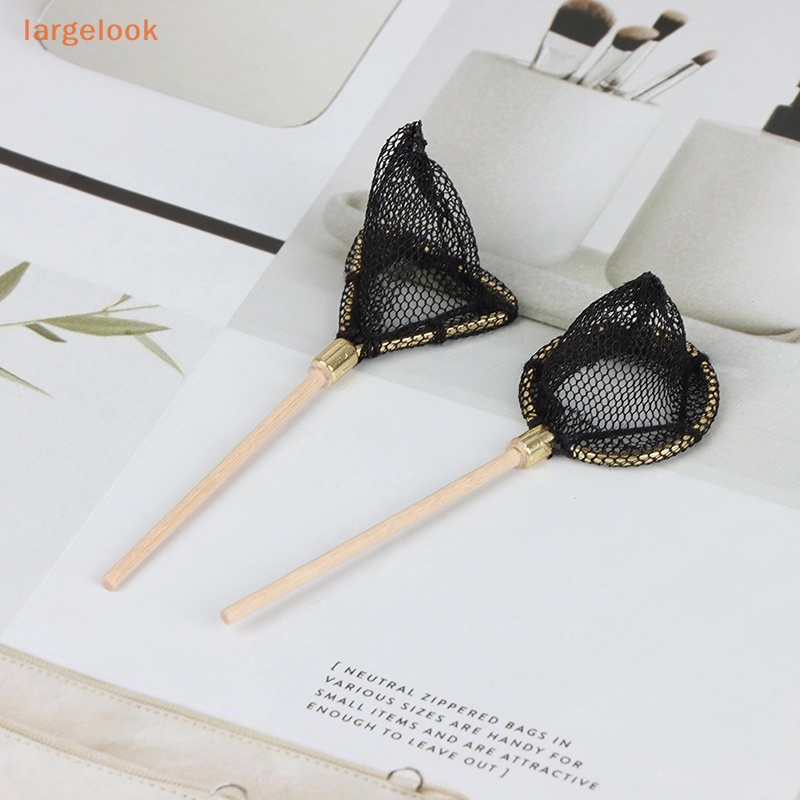 Set 2 Lưới Bắt Cá Tỉ Lệ 1 / 12 Trang Trí Nhà Búp Bê