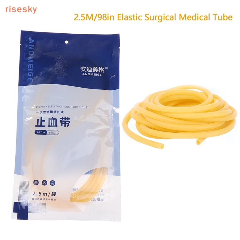 Dây Cao Su Thiên Nhiên Chiều Dài 2.5M Có Độ Co Giãn Cao Dùng Trong Phẫu Thuật