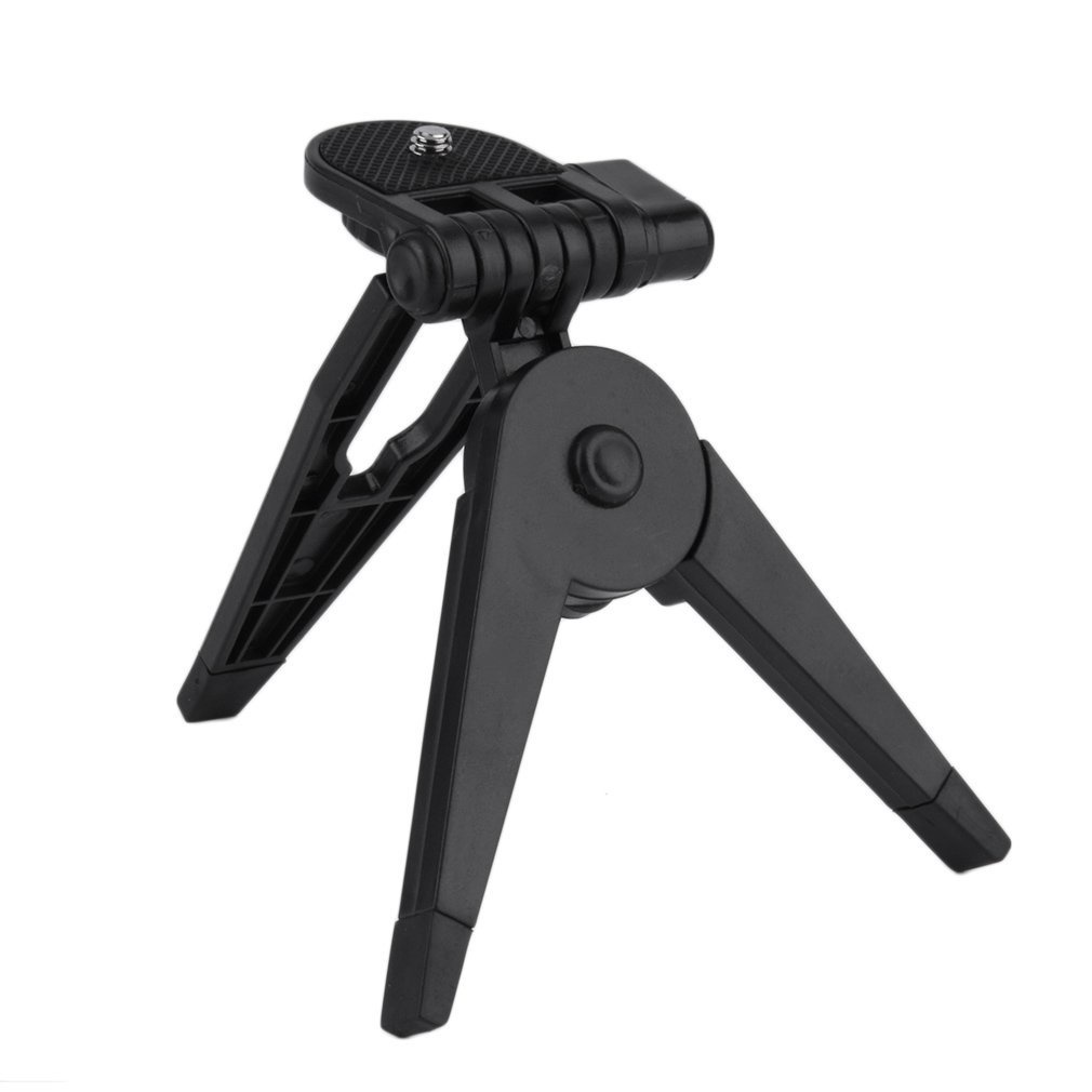 Portable Mini Plastic Foldable Photography Tripod Table Desk Stand Mounting Bracket For Camera Camcorder Dslr Slr Black Hot [Q/1]