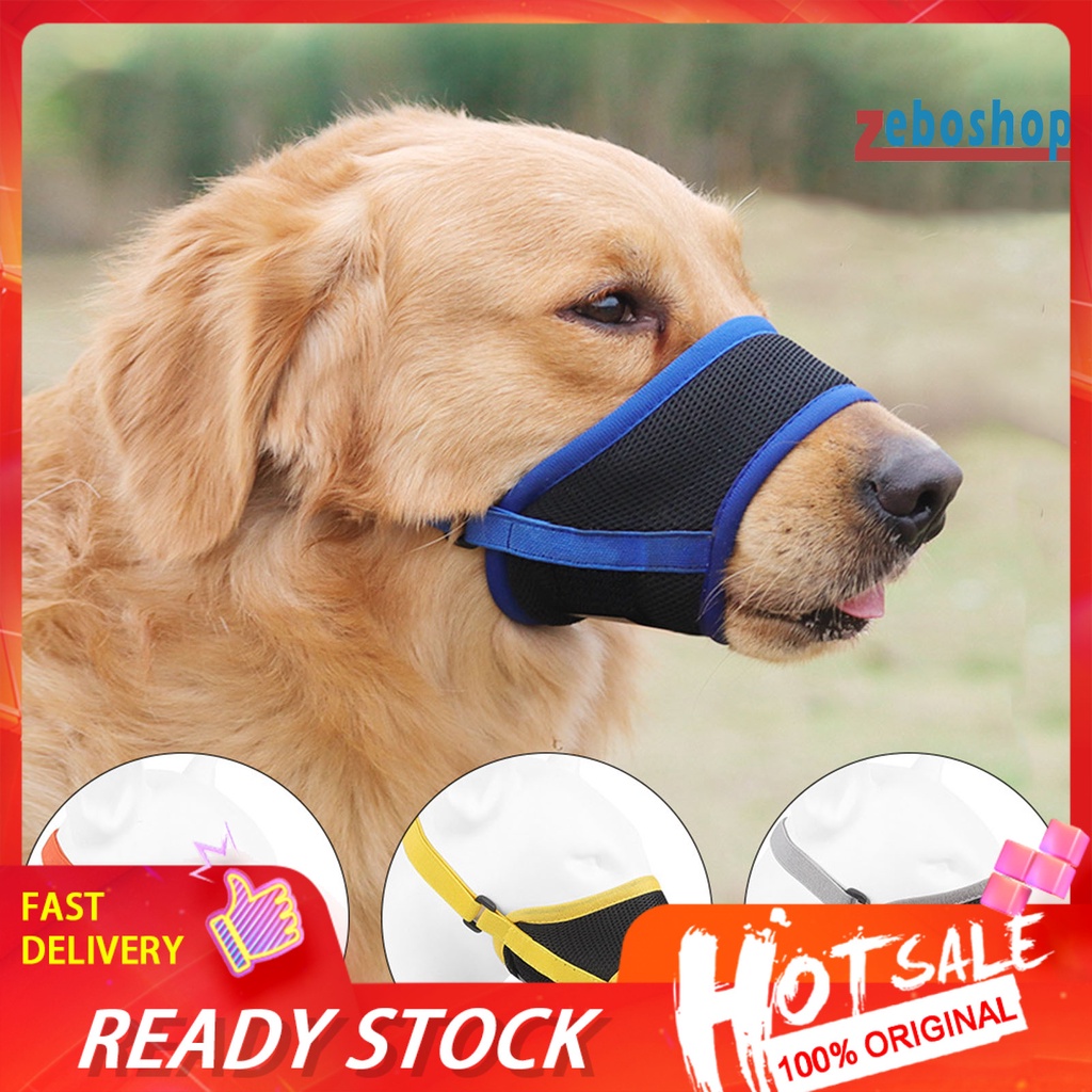 Vỏ Bọc Rọ Mõm Chó Phối Lưới Thoáng Khí Tùy Chỉnh Tiện Dụng