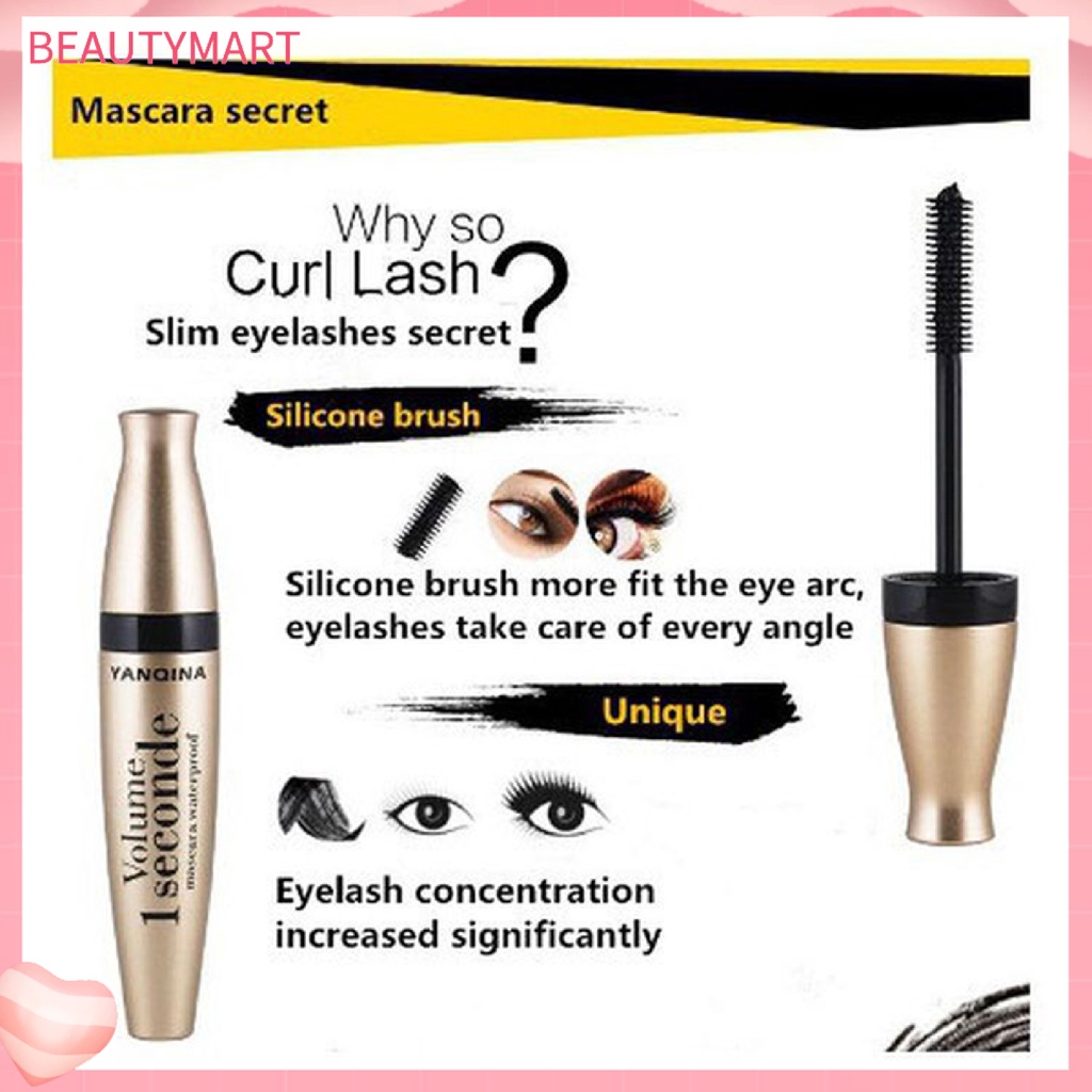 Mascara Chống Thấm Nước Không Nhòe Lâu Trôi Trang Điểm Làm Dài Và Dày Mi Tự Nhiên Cho Nữ