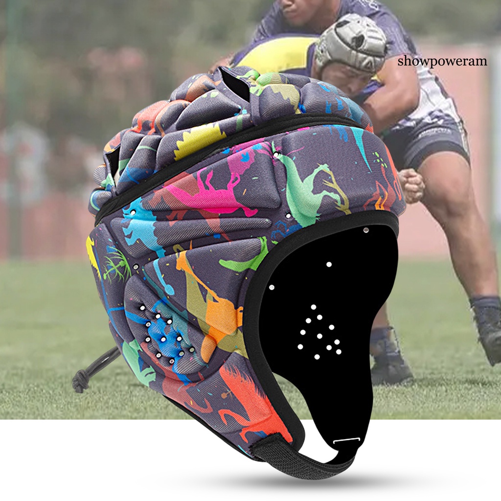 Mũ Bảo Hiểm Có Đệm Xốp EVA Chống Va Chạm Có Thể Điều Chỉnh Hỗ Trợ Luyện Tập Đá Banh / Bóng Bầu Dục