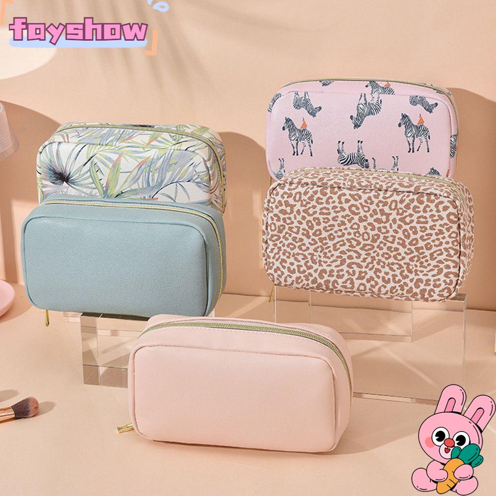 Túi Đựng Mỹ Phẩm Da Pu Chống Thấm Nước Tiện Dụng