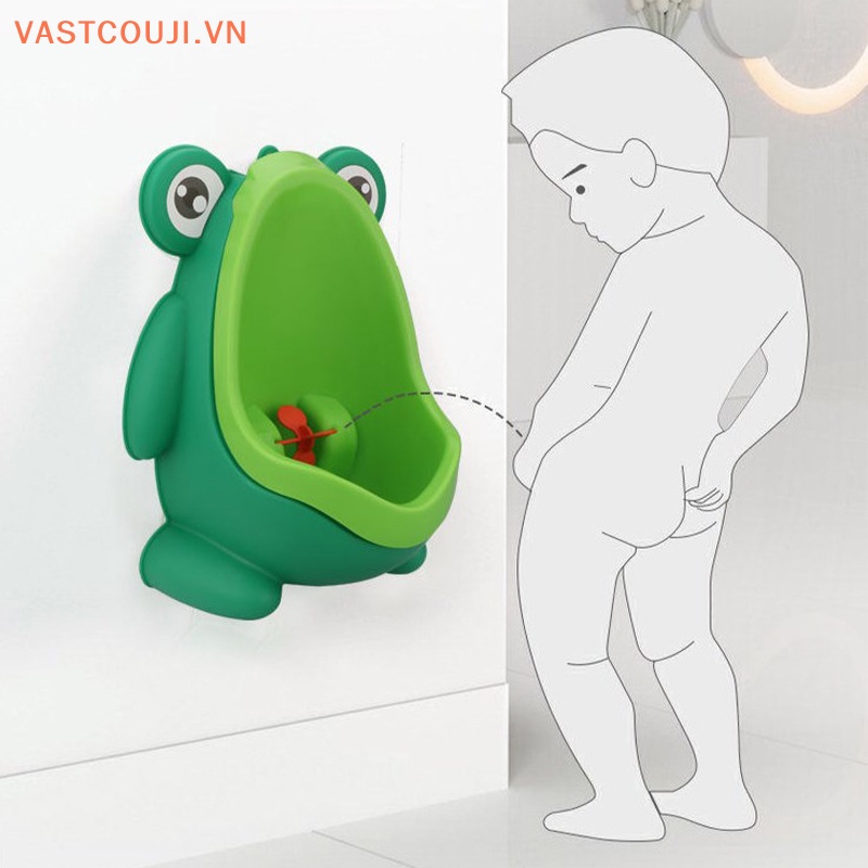 Bồn Tiểu Hình Ếch Dễ Thương Huấn Luyện Bé Trai Với Mục Tiêu Vui Nhộn VN